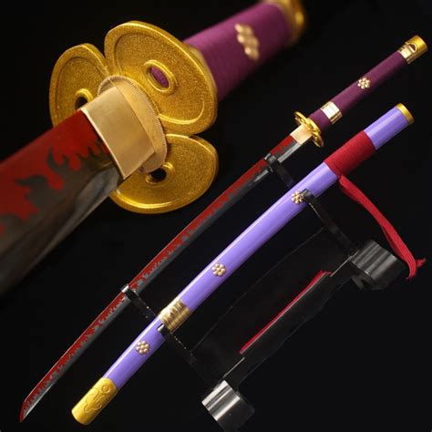 Stunning One Piece Swords Roronoa Zoro Enma 1045 Carbon Steel Etsy