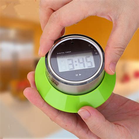 Portable Lcd Digital Timer Clock Magnet Magnetic 15s To 99 Minutes