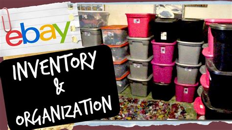 Ebay Inventory Storage And Organization Youtube