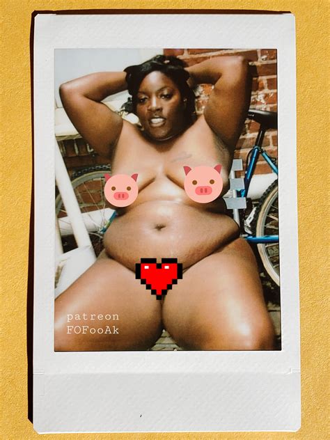 Instax Polaroid Nude Bbw Ebony Female Model Topless Full Nude Etsy