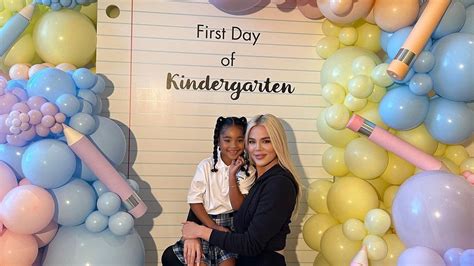 Khloé Kardashian Emotional True Hat Ersten Kindergartentag