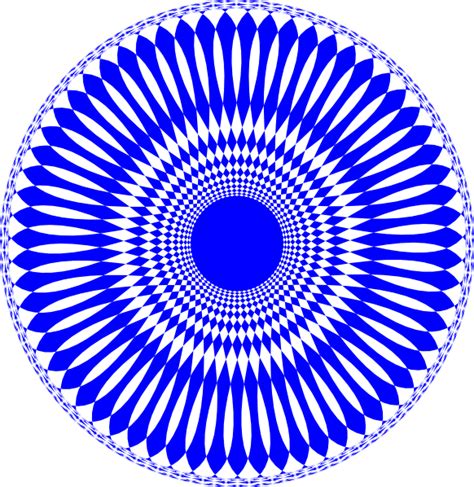 Blue Abstract Circle Design Clip Art At Vector Clip Art