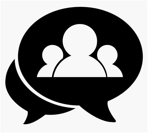 Class Group Chat Group Chat Icon White Png Transparent Png