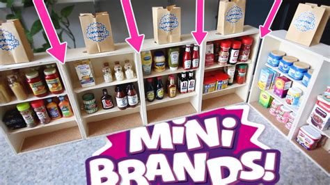 Diy Mini Brands Mini Mart Easy Cheap Tutorial Youtube
