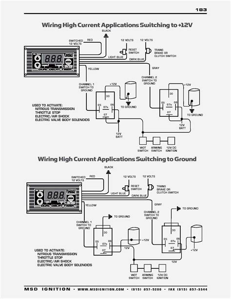 Msd Ignition Wiring Diagram A Comprehensive Guide Wiring Diagram
