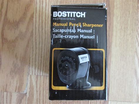 Bostitch Pencill Sharpener Black Mps1 Blk 999992337235 Ebay