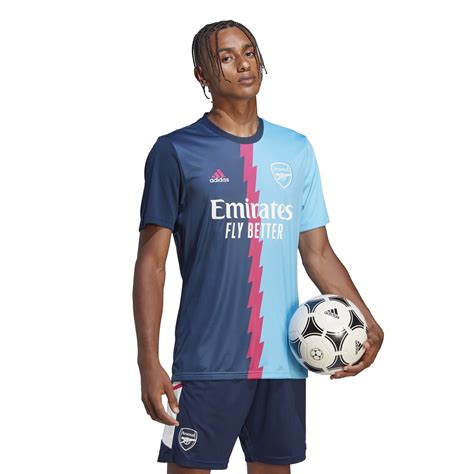 Adidas Arsenal Pre Match Shirt 2022 2023 Adults Licensed Short