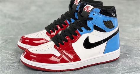 Detailed Look At The Nike Air Jordan 1 High Og Fearless Blue Red Fastsole