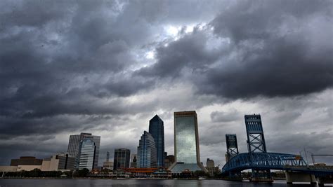 Severe Storms Sweep Across Jacksonville Area