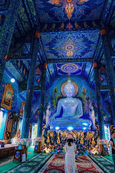 Blue Temple Chiang Rai Thailand 🇹🇭 Viajes Tailandia Paisajes