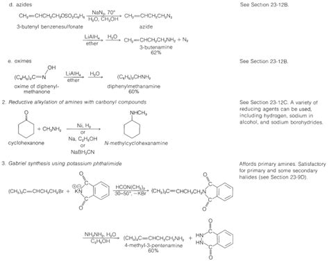 2312 Synthesis Of Amines Chemistry Libretexts