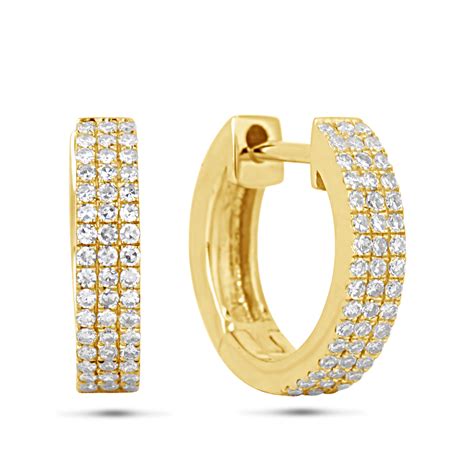 Dilamani Jewelry Diamond Huggie Earring