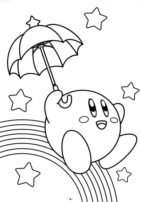 Dibujos De Kirby Para Colorear E Imprimir Dibujos Colorear