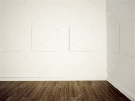 Modern Art Gallery Blank Picture On The Wall — Stock Photo