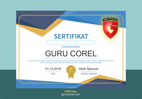 Coreldraw Bingkai Sertifikat Xng Tips Dan Tutorial Excel IMAGESEE