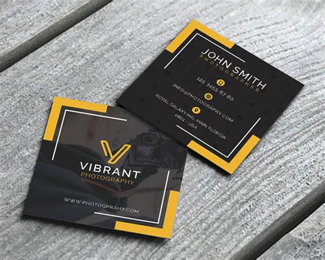 Actually nowadays everyone needs business card as their identity. Mini Square Business Card PSD Templates | Design | Graphic ...