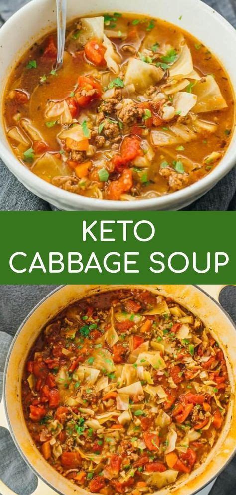 Keto Gr Beef Cabbage Soup From Savorytooth Com Keto Recipes Dinner Low Carb Keto Recipes