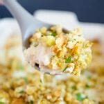 Creamy Turkey Stuffing Casserole Recipe