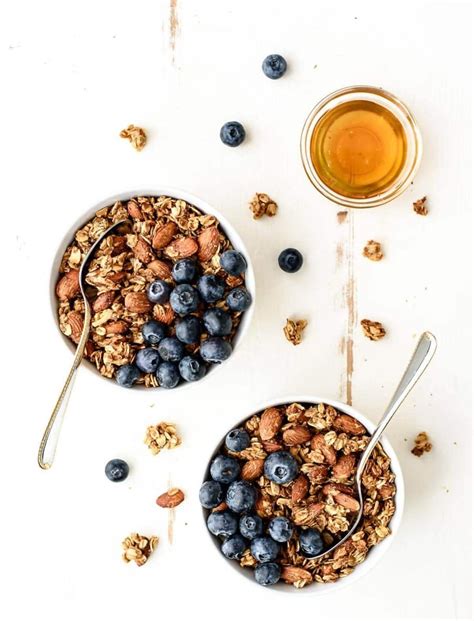 Honey Almond And Flax Healthy Granola Best Healthy Granola Recipes