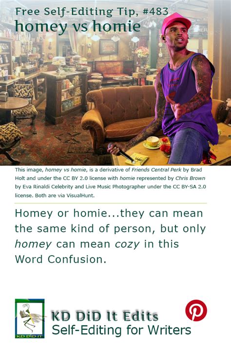Word Confusion Homey Versus Homie Kd Did It Edits