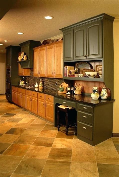 Usually, when people decide to remodel their kitchens, oak cabinets are the first to go. honey oak cabinets kitchen ideas medium size of display ...