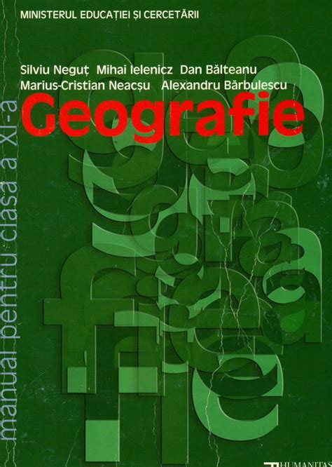 Manual Geografie Clasa A Xi A Editura Humanitas Pdf Document