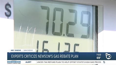 Newsom Rebate Gas