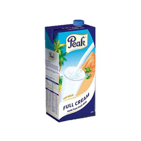 Peak Milk Uht Full Cream 1l X12 Trimart