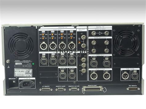 BVW-D75 / BETACAM SP Recorder【中古放送用・業務用 映像機器・音響機器の店 - トラスト株式会社】
