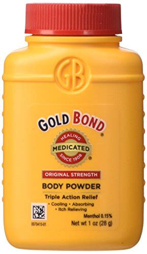 Gold Bond Medicated Body Powder Original Strength 1 Ounce Pricepulse