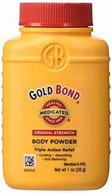 Pictures of Gold Bond Medicated Powder Uses