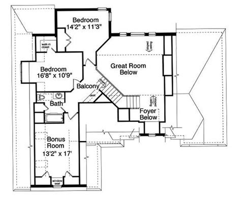 2 Story Country House Plan 3 Bedrms 25 Baths 2077 Sq Ft 169 1002