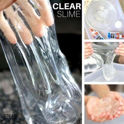 Elmers Clear Glue Slime Recipe For Making Homemade Slime