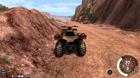 Beamng Drive Atv Off Road Test Youtube