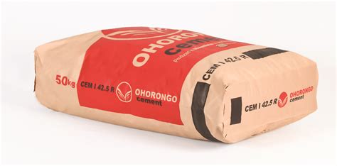 Calculating bags is a little less straightforward since each bag size will fill different volumes. CEM I 42.5R - Ohorongo Cement (PTY) Ltd