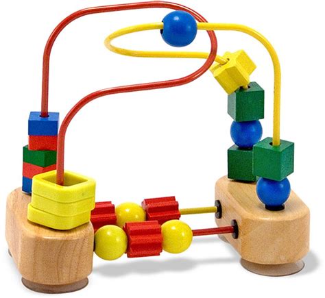 Melissa And Doug My First Bead Maze Wooden Toy Baby Toddler Child T