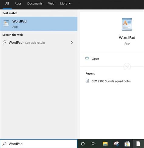 Wordpad App For Windows 10 Chippilot