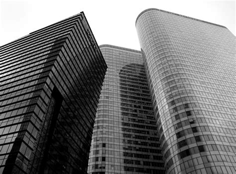 1600x1200 Wallpaper Grayscale Photography Of High Rise Buildings Peakpx