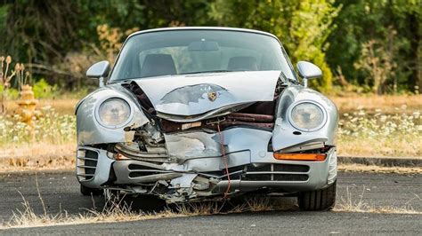 Une Porsche Accidentée Pour Un Demi Million De Dol Gocarbe