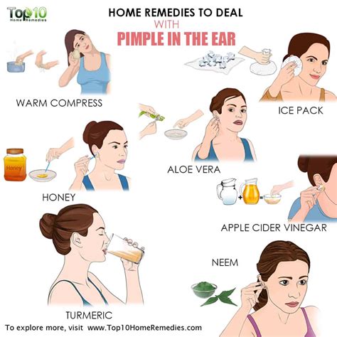 7 home remedies for a pimple in ear what you can do now top 10 home remedies