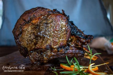 I read a number of recipes for prime rib and followed parts of several of them, but this one. Slow Roasted Prime Rib Recipe • Longbourn Farm