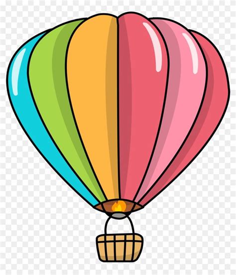 Hot Air Balloon Cartoon Hot Air Balloon Clipart Cartoons Png Free