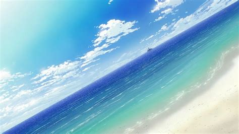 Anime Sea Wallpapers Top Free Anime Sea Backgrounds Wallpaperaccess