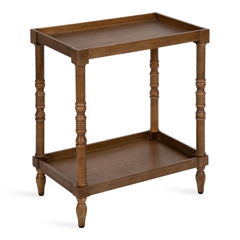 Kate And Laurel Bellport Farmhouse Side Table 22 X 14 X 26 Rustic