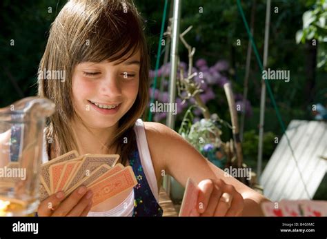 Child Playing Card Game Happy Hi Res Stock Photography And Images Alamy