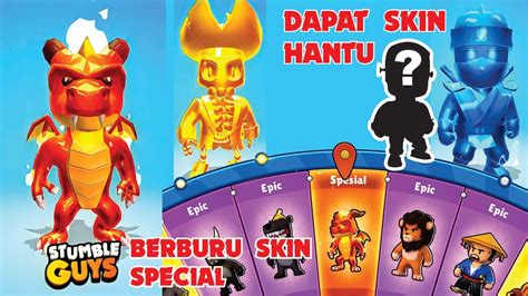 Berburu Skin Special Dapat Skin Hantu Halloween Stumble Guys Youtube