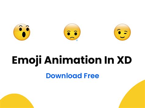 Emoji Animation In Xd By Harish On Dribbble