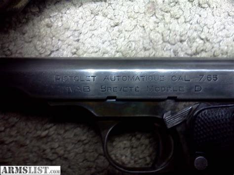 Armslist For Sale French 32 Acp Mab Model D Type 1