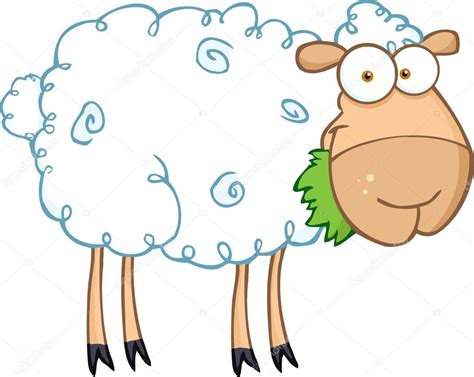 White Sheep Cartoon Character Stock Vector Image By ©hittoon 61070745