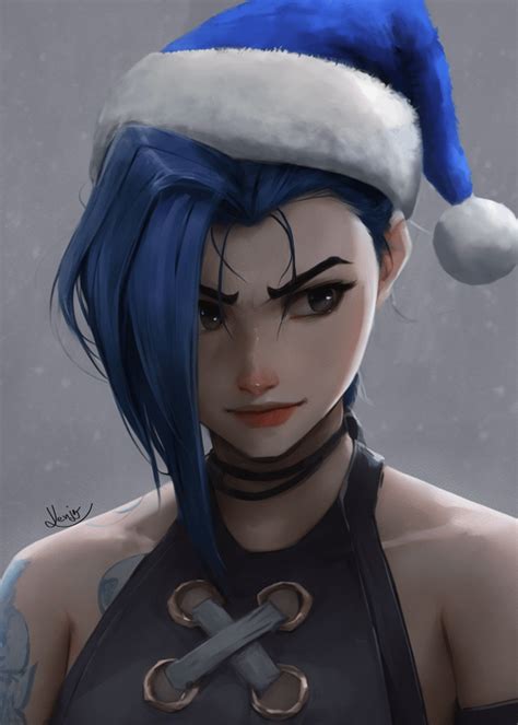 No Spoilers Fanart Merry Christmas From Jinx Oc By Me 4k R
